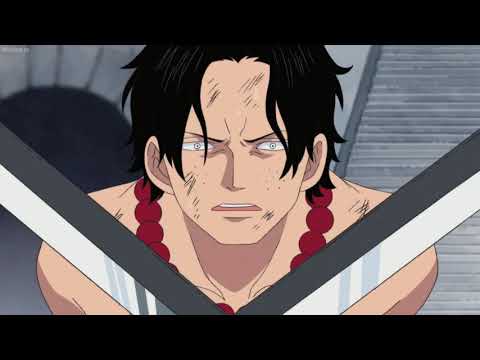 Squard stabs Whitebeard,Whitebeard in Battle! (One Piece Ep-472)