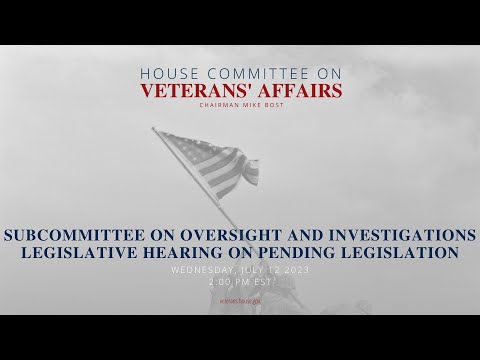 Subcommittee on Oversight and Investigations Legislative Hearing