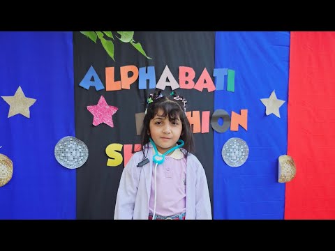 Alphabetic Fashion Show at Chenab Lyceum Wazirabad| Phonics | ABC | pre-section  #phonics_song