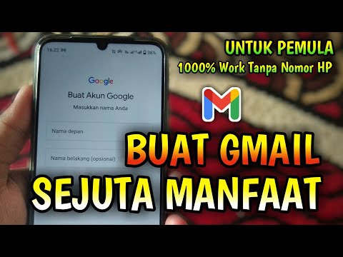 Manfaat Akun GMAIL | CARA Buat akun GMAIL untuk pemula yang benar