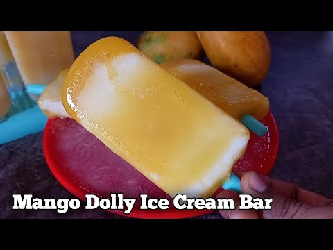 Mango Dolly Ice Cream Recipe || No Cream Mango Ice Cream