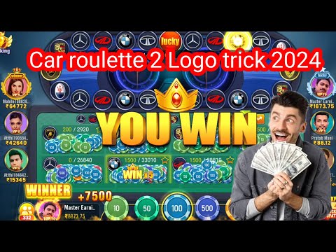 Car roulette trick today 2000 से 8000 जीत लिया/ car roulette game tricks/ car roulette 2 logo trick