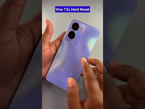 Vivo T2x Hard Reset | Vivo T2x 5G Pattern Lock Remove #shorts