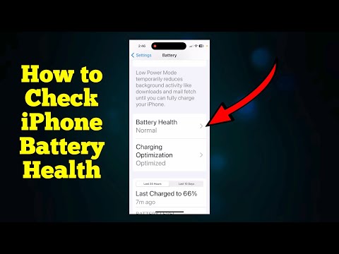 🔋 How to Check iPhone Battery Health