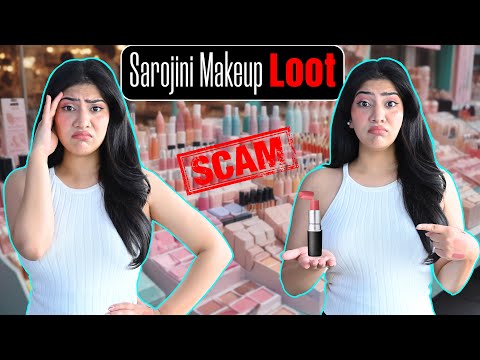 Trying Sarojini Ka Sasta Makeup | HIT Or SCAM ‼️ |Anishka Khantwaal |