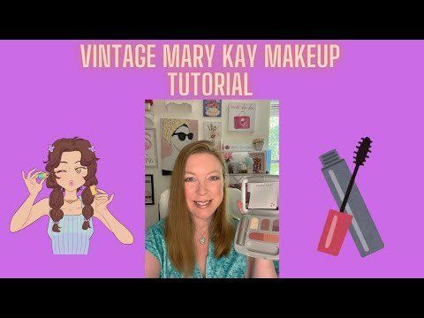 Vintage Mary Kay Tutorial Part 2 #marykay #grwm #marykayproducts #makeover #beauty #vintagebeauty