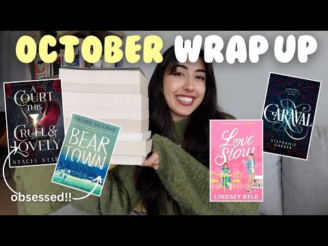 October reading wrap up 🧡📚5 star read, new fav romantasy, 2 dnfs + all my thoughts and opinions🎀