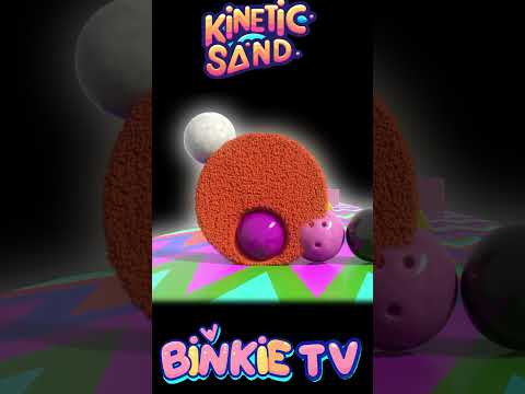 🔺 Shape Smash! Learn Shapes with Kinetic Sand Bowling Fun 🎳  #kineticsandplay #kineticsand