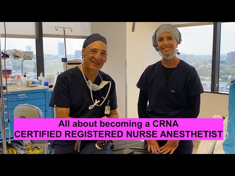 ALL ABOUT CRNA'S: CERTIFIED REGISTERED NURSE ANESTHETIST (How to become one, what it's like, etc!)