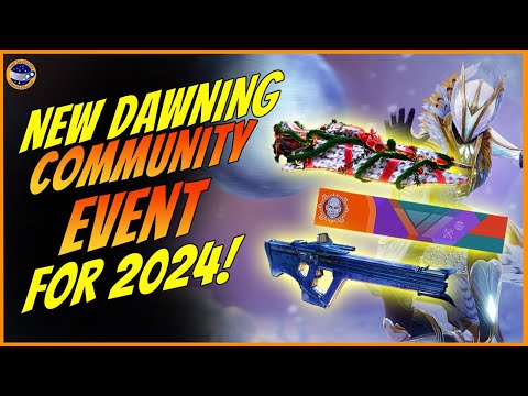 Destiny 2 New Dawning Community Event!  New Loot Drops! Spicy Festive Weapons!