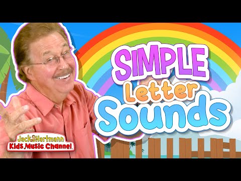 Simple Letter Sounds Song | Jack Hartmann