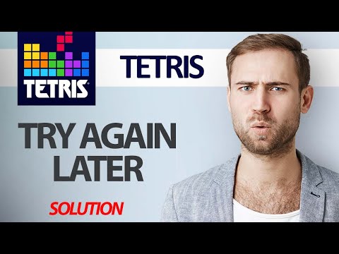 How To Fix Tetris Game App Try Again Later Error | Step By Step