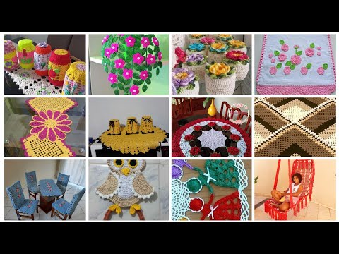 Maravillosas y hermosas ideas de patrones de crochet hechos a mano para decoraciones del hogar