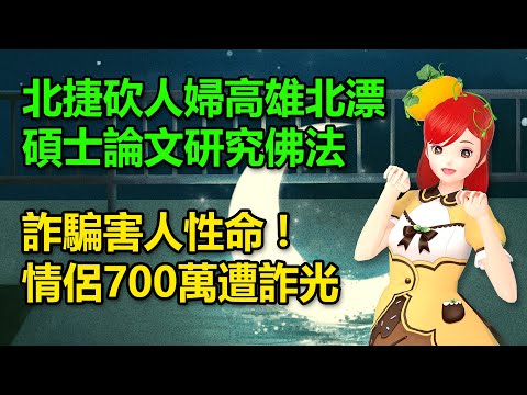 北捷砍人婦是高雄北漂，碩士論文研究佛法｜詐騙害人性命！情侶700萬遭詐光萬念俱灰🍓20241110 #高雄林小姐 #Vtuber​​​​ #台灣Vtuber​​​ #台V