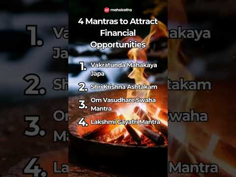 4 Mantras to Attract Financial Opportunities