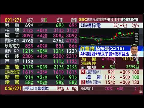 特斯拉大漲近22%！誰受益？｜股市豐神榜｜許豐祿｜東森連線｜2024.10.25