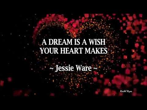 A DREAM IS A WISH YOUR HEART MAKES - (Lyrics)