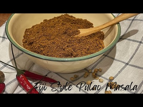 Pulao Masala Fiji Style | Homemade Palao Masala Recipe | Fijian Pulao Masala Recipe