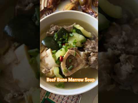 Tasty Beef Bone Marrow Soup with Squash | Cooking with Lee Thoeun