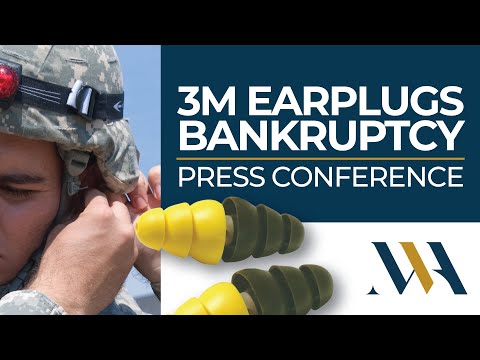 McCune Wright Arevalo Press Conference - 3M/Aearo Bankruptcy in the Face of Litigation