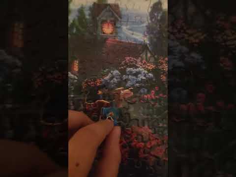 Thomas Kinkade Cinderella puzzle | That piece did not like me #puzzle #thomaskinkade #cinderella