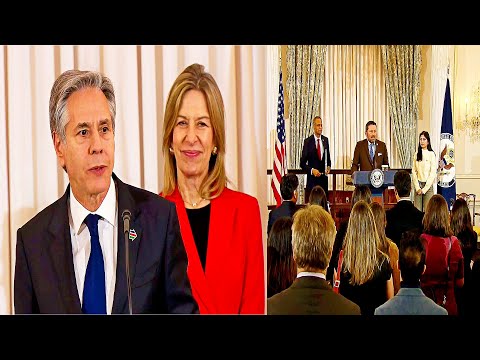 Antony Blinken Honors Afghan Allies at State Department Reception!