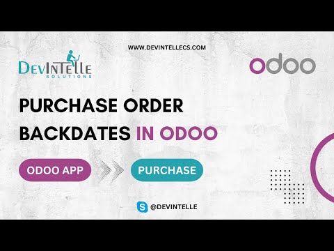 Purchase order backdates in Odoo