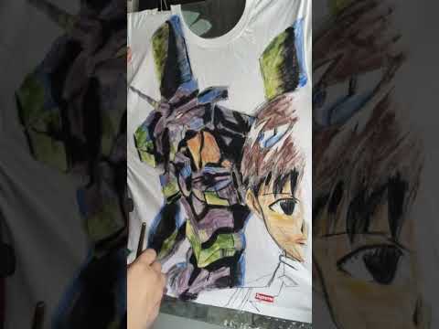 Not done with unit 01. #handpainted #art #neongenesisevangelion