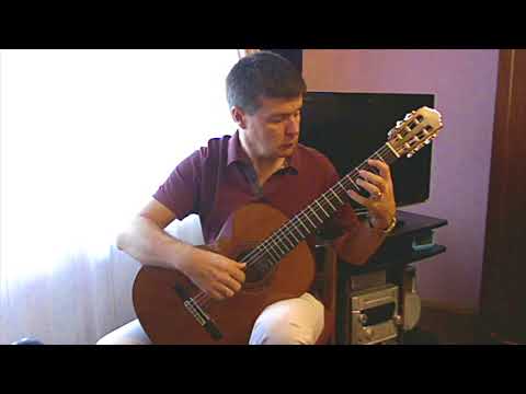 E. G. Baron. Lute Suite. Part 6: Bourée (Бурре). Guitar V. Sharii.