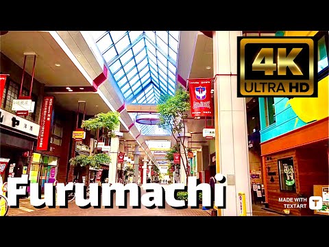 Furumachi District - Niigata Japan - 4K HDR