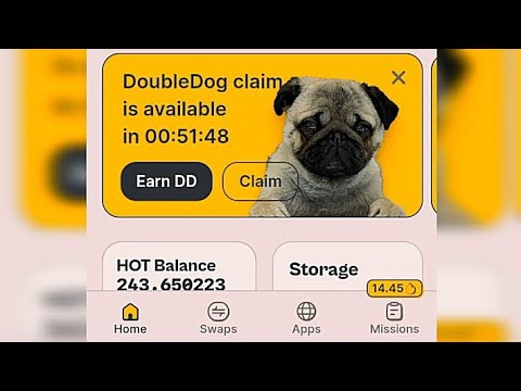 DOUBLE DOG AIRDROP - Claim Up To $700 Double Dog $DD Airdrop on Hot Wallet | NEAR WALLET