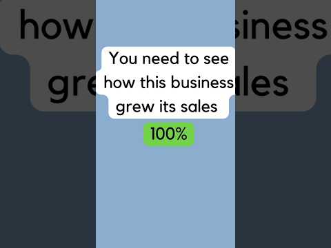 No!😳 You need to see how this business grew its sales #makemoneyonline #dropshipping #sales