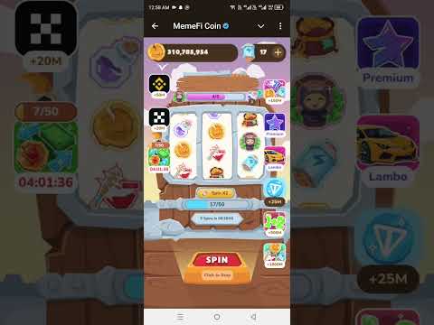 Memfi Spins Rewards | Increase your level by Spins | 22 October