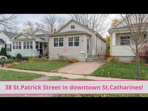 38 St.Patrick Street in St.Catharines!