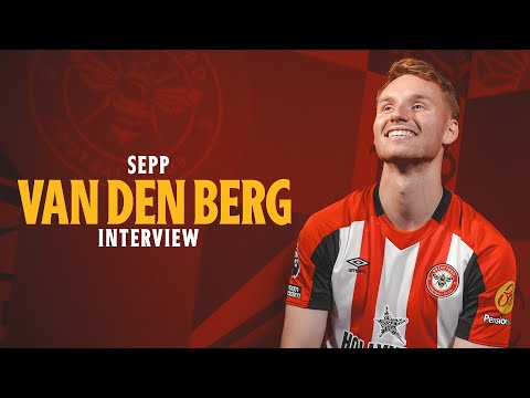 SEPP VAN DEN BERG | FIRST INTERVIEW AS A BRENTFORD PLAYER 🇳🇱🐝