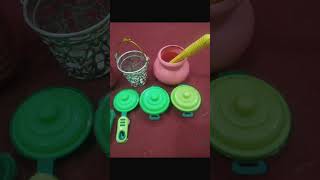 Unboxing mini Plastic kitchen set.MininToys for kidz #kitchenset #plasticset