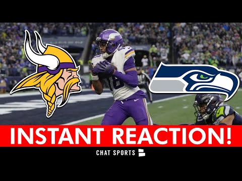 SAM DARNOLD DELIVERS! Vikings-Seahawks Instant Reaction!