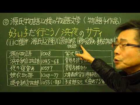 語呂合わせ日本史〈ゴロテマ〉27(古代26/文学史9/源氏物語以後物語)