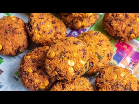 Crispy Masala Vada || మసాల వడ ఇలా చేశారంటే క్రిస్పీగా టేస్టీ గా ఉంటాయి ||  Snacks Recipe