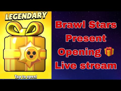 🔴Brawl Stars  Live Stream Present opening plus playing games with subscribers