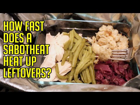 How Fast Does A SabotHeat Heat Up Leftovers? SabotHeat Mini Oven