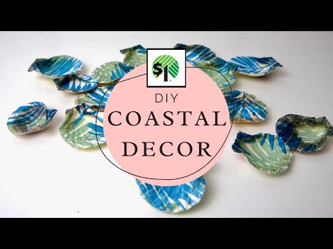 DOLLAR TREE diy Coastal Home Decor | Coastal DIY Challenge