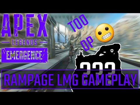 RAMPAGE LMG GAMEPLAY! (TOO OP 😬) | Apex Legends News #81