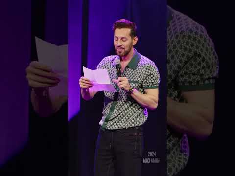 Touching Card | Max Amini | Stand Up Comedy