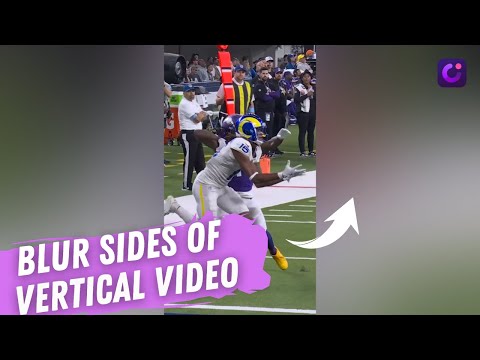 How to Blur the Side of A Vertical Video | Video Blur Effects