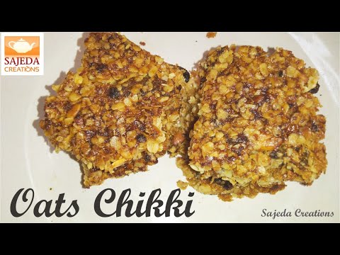 CRISPY OATS CHIKKI | क्रिस्पी ओट्स चिक्की | Sunday Special | Super Delicious