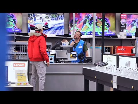 Walmart Intercom Name Prank (Dixie Rekt)