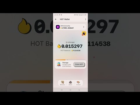 How to Earn FREE $100 from $HOT Airdrop  | HOT Wallet