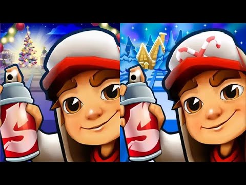 Subway Surfers Christmas 2023 VS Christmas 2024 - North Pole Android iOS Gameplay HD