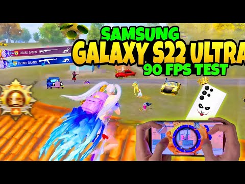 Samsung S22 ultra 🔥 bgmi test with 90 fps | Samsung S22 ultra gyro test